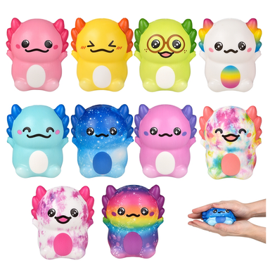 Squish Axolotl 4" (Single) - Random Color