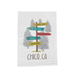Chico, CA Signpost Kitchen Towel