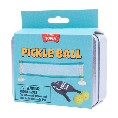 Probably The Worlds Smallest Pickle Ball Game