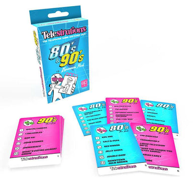 Telestrations 80's and 90's Expansion Pack