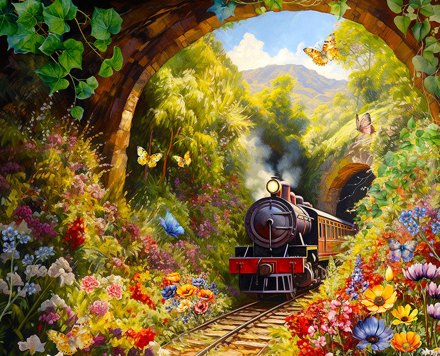 Tunnel Pass 1000 Piece Puzzle