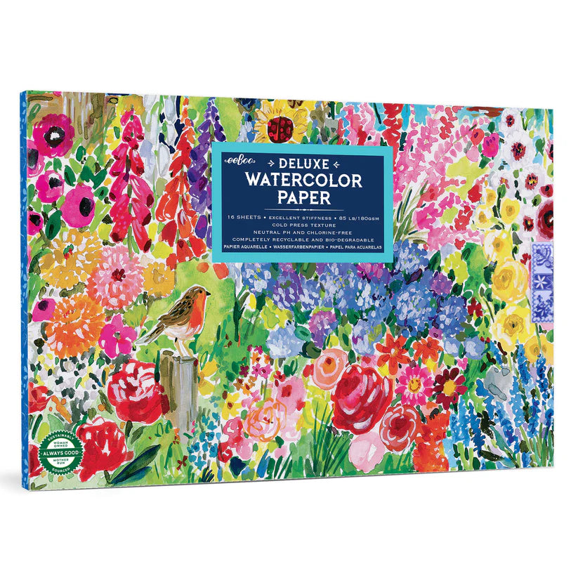 Seaside Garden Watercolor Paper