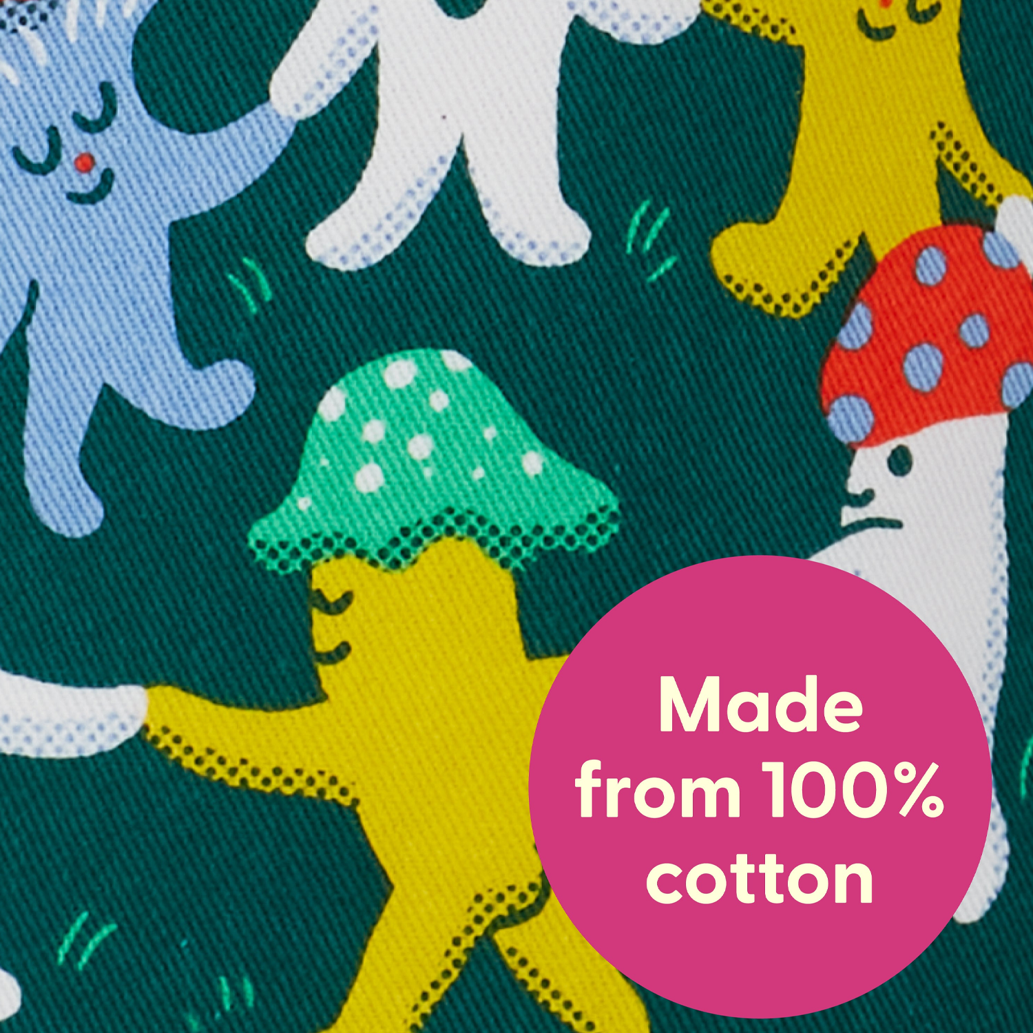 BLUQ The Joy Of Mushrooms Oven Mitt