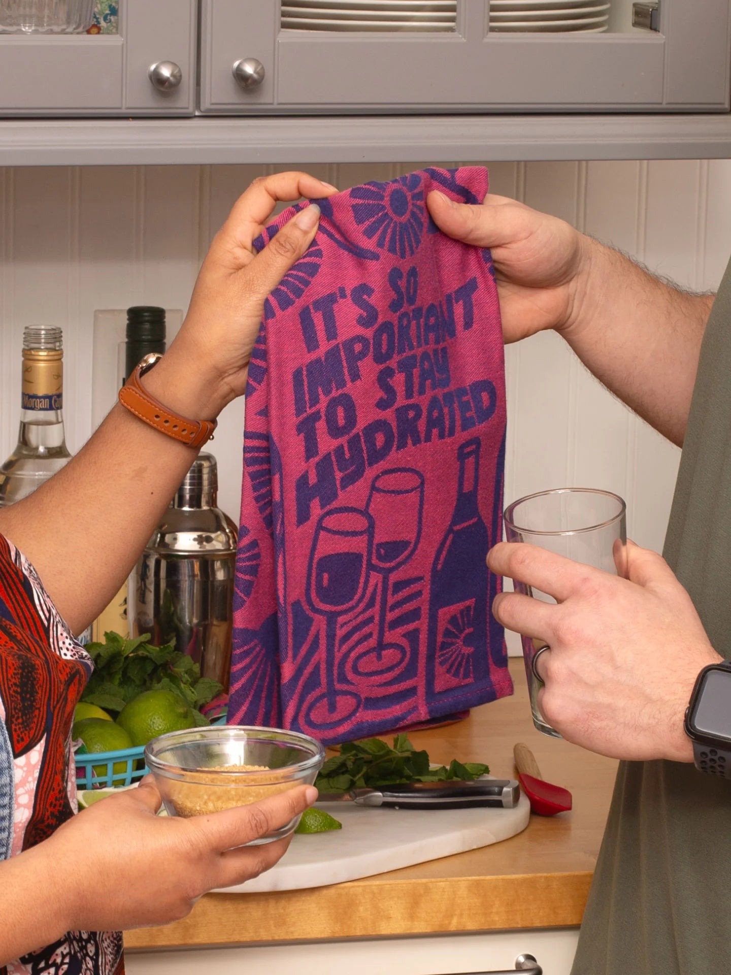 BLUQ It's So Important To Stay Hydrated Dish Towel