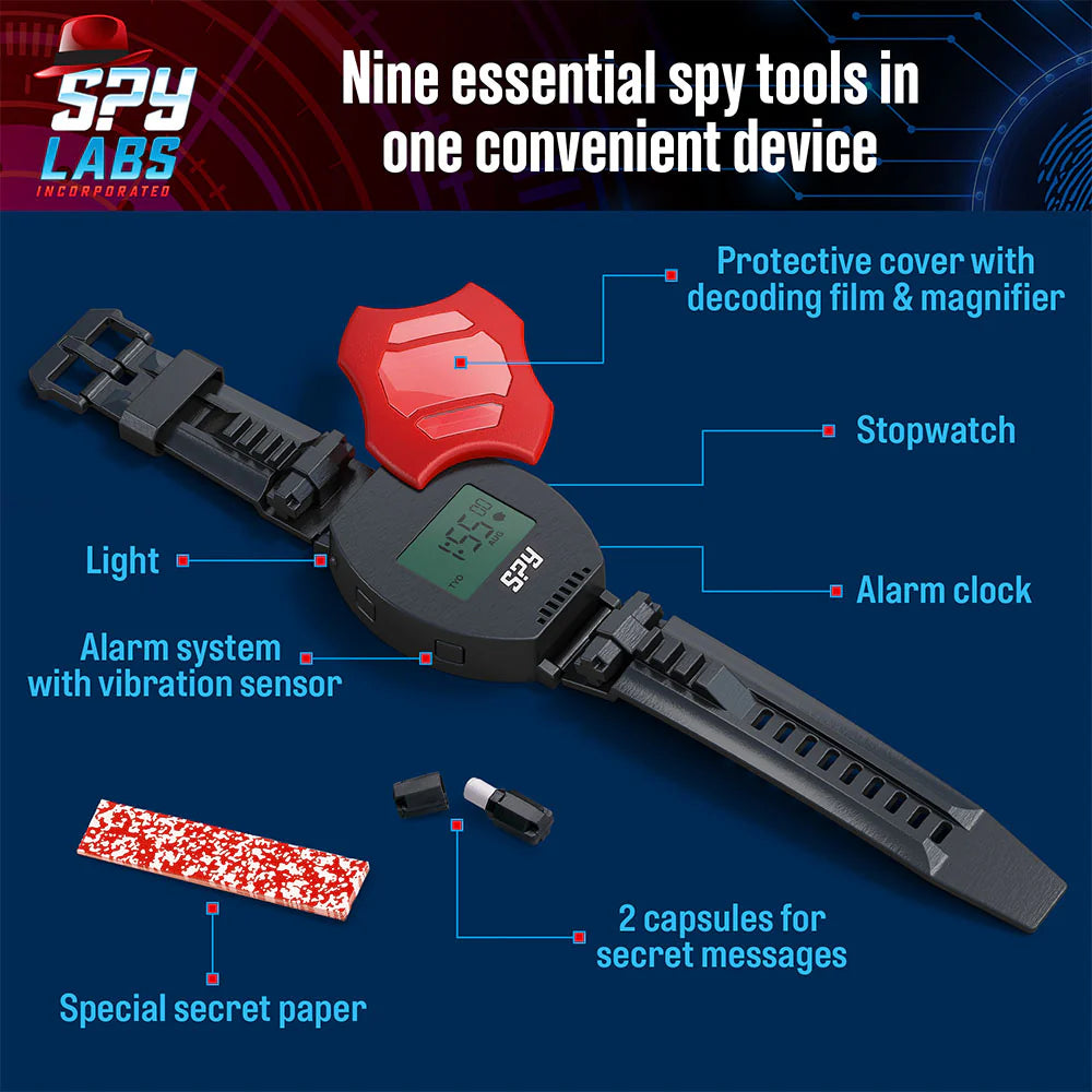 9 in 1 Spy Watch Spy Labs