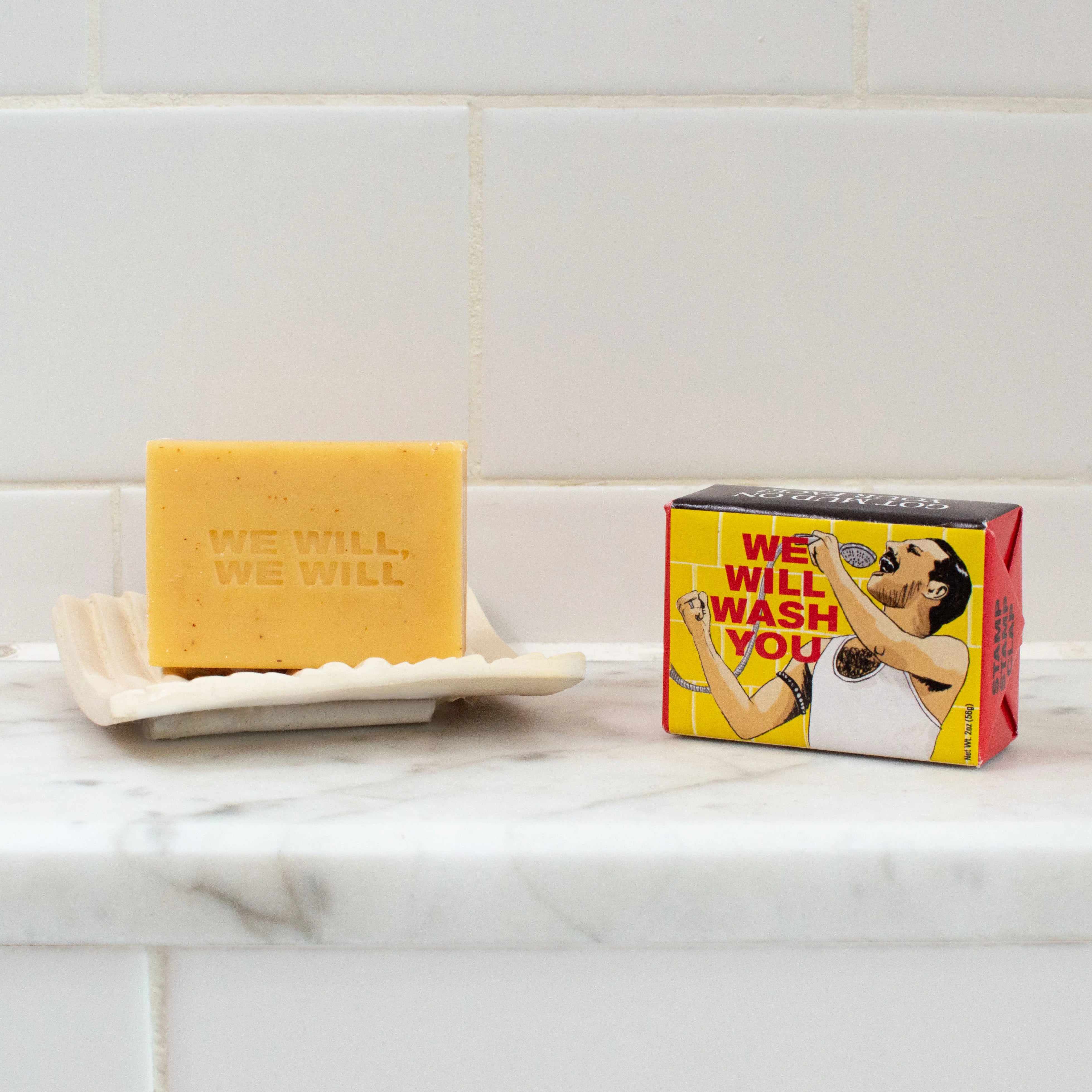 We Will Wash You - Gets you Squeaky-Queen! 2oz Bar Soap