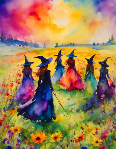 Witches Gathering 500 Piece Puzzle