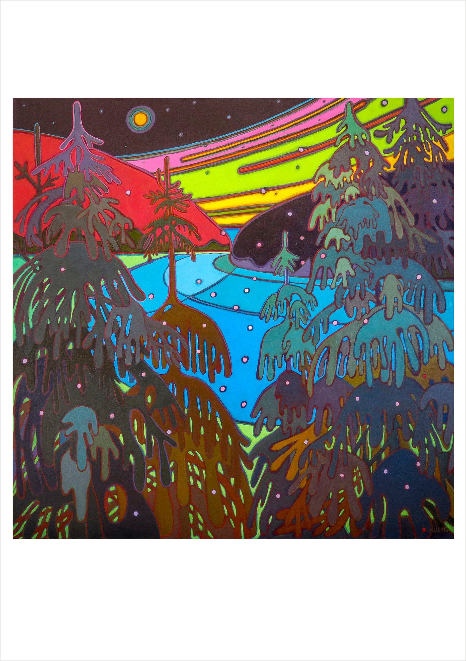 Darlene Kulig Moonglow A Boxed Holiday Card Assortment    