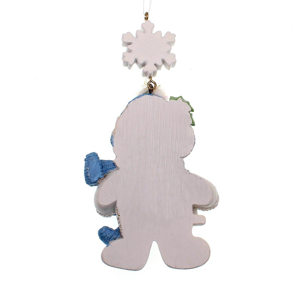 Baby's 1st Christmas Snow Baby Boy Ornament