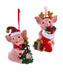 Christmas Pig Ornament (Single) - Random Style