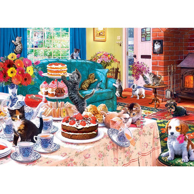 Tea Time Terrors 500 Piece Home Sweet Home Puzzle