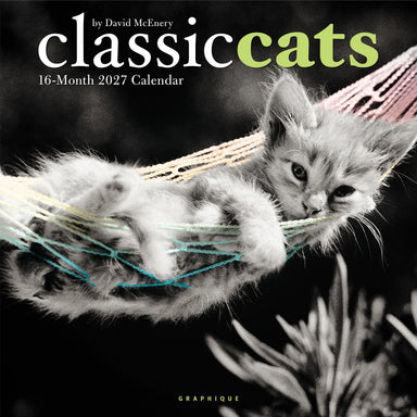 Classic Cats 2027 Wall Calendar
