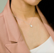 Boma Sterling Silver and Gold Acorn Necklace