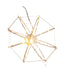8" Warm White LED Foldable Metal Sphere