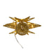 Gold Starburst 11" Tree Topper with 60 LED Lights