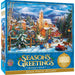 Sledding To Home Season's Greetings 1000 Piece Puzzle