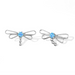 Boma Dragonfly Aquamarine Studs
