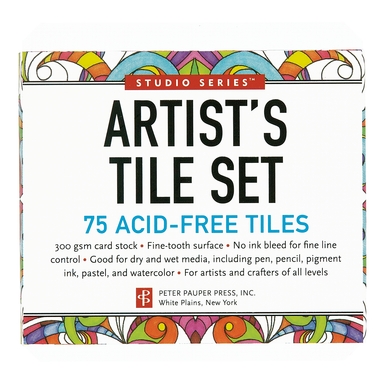PTR Studio Series - Artist's Tile Set: White