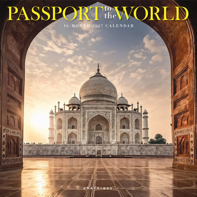 Passport to the World 2027 Wall Calendar