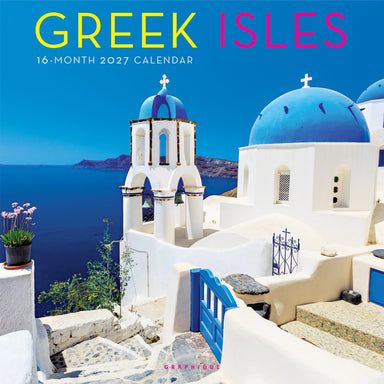 Greek Isles 2027 Wall Calendar