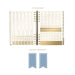 GRPH Chambray 2027 Fabric-Bound Engagement Calendar