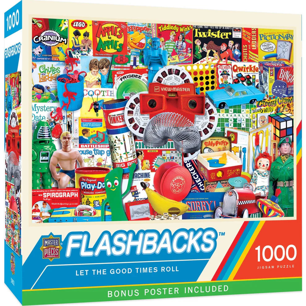 Let The Good Times Roll 1000 Piece Flashbacks Puzzle