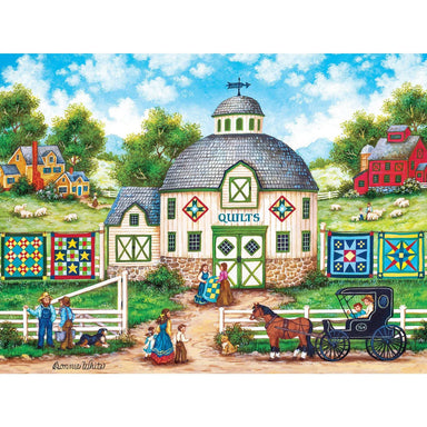 The Quilt Barn 550 Piece Heartland Collection Puzzle