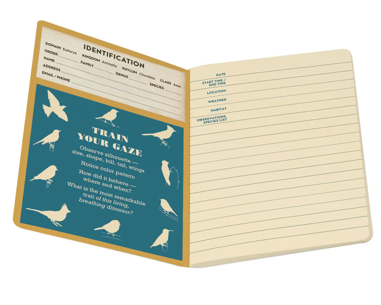 Birdwatching Pocket Notebook
