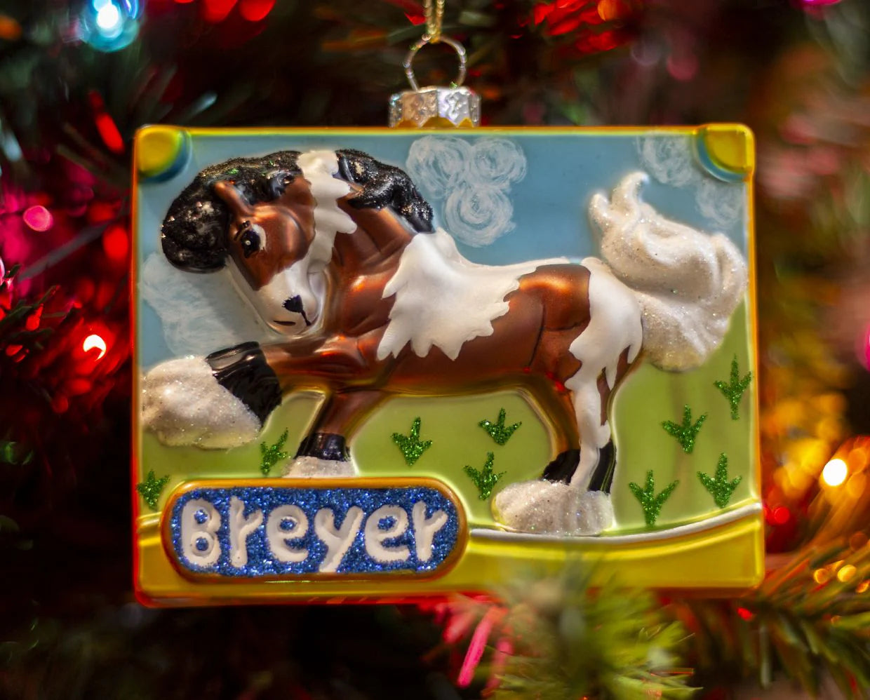 Breyer Blown Glass Ornament