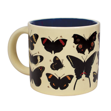 Butterflies Mug - 18 Species Revealed    