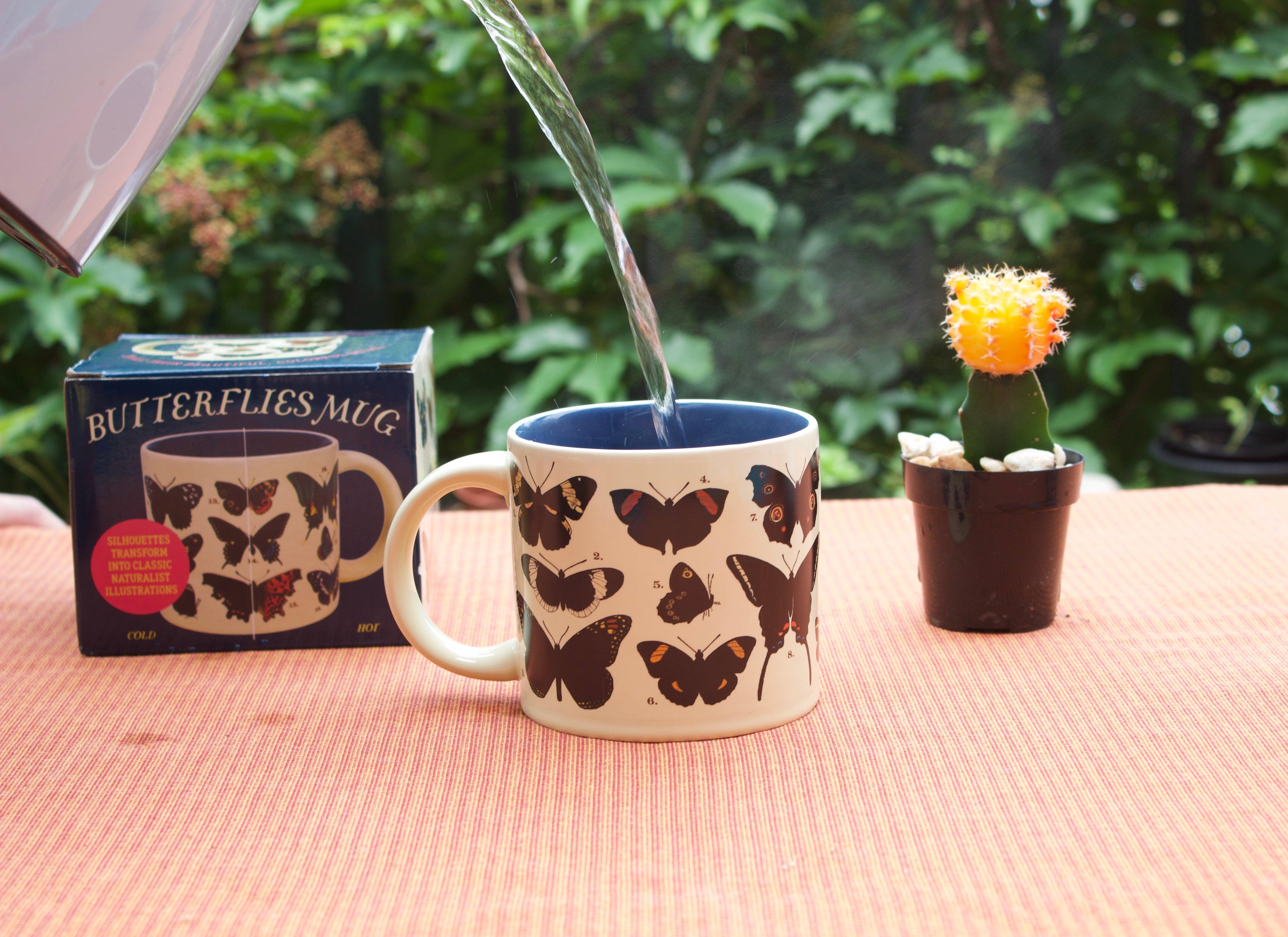 Butterflies Mug - 18 Species Revealed    