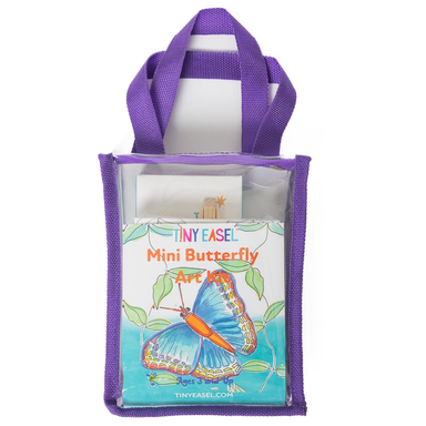 Tiny Easel Mini Butterfly Art Kit