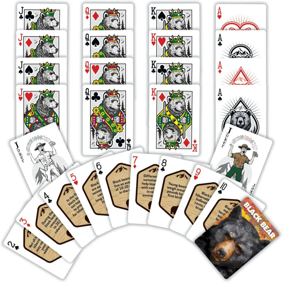 MSTR Black Bear Playing Cards