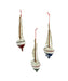 Wood Yacht With Sail Ornament (Single) - Random Color