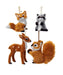 Woodland Animal Ornament (Single) - Random Style