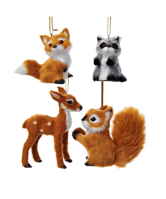 Woodland Animal Ornament (Single) - Random Style