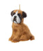 Plush Boxer Ornament