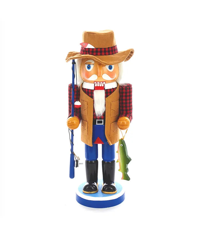Kurt Adler Nutcracker Fisherman