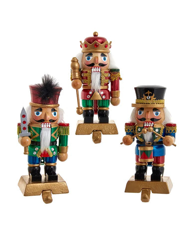 Nutcracker Stocking Holders (Single) - Random Style