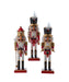 Kurt Adler Nutcracker 10" Red/White King or Soldier - (Single) Random Style