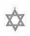 Metal Star of David Ornament