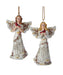 Birch Angel With Cardinal Ornament (Single) - Random Style