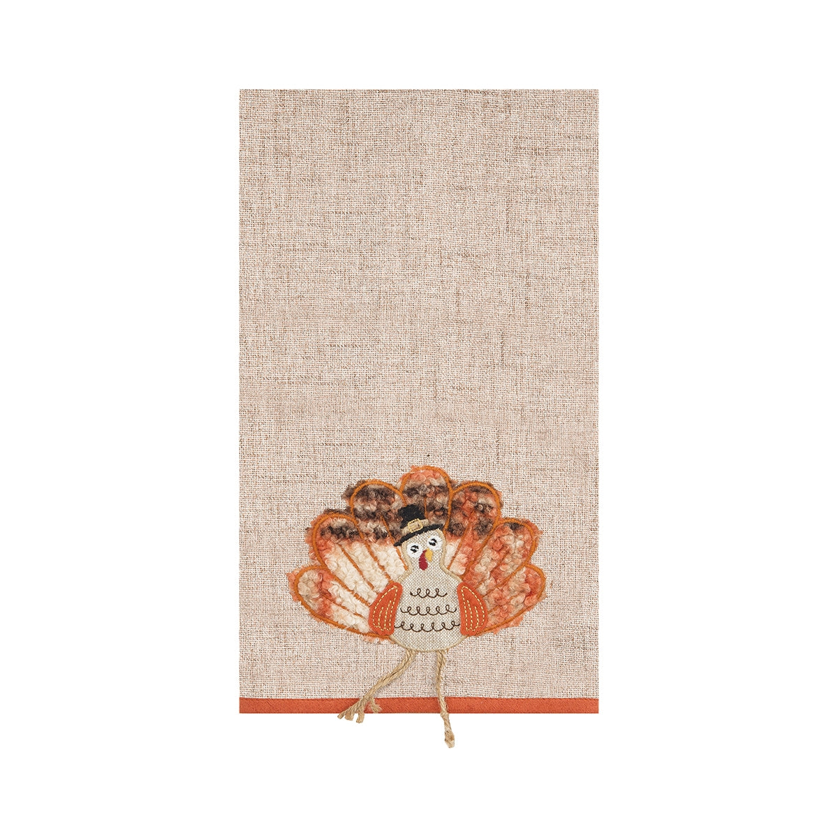 Applique Turkey Kitchen Towel    