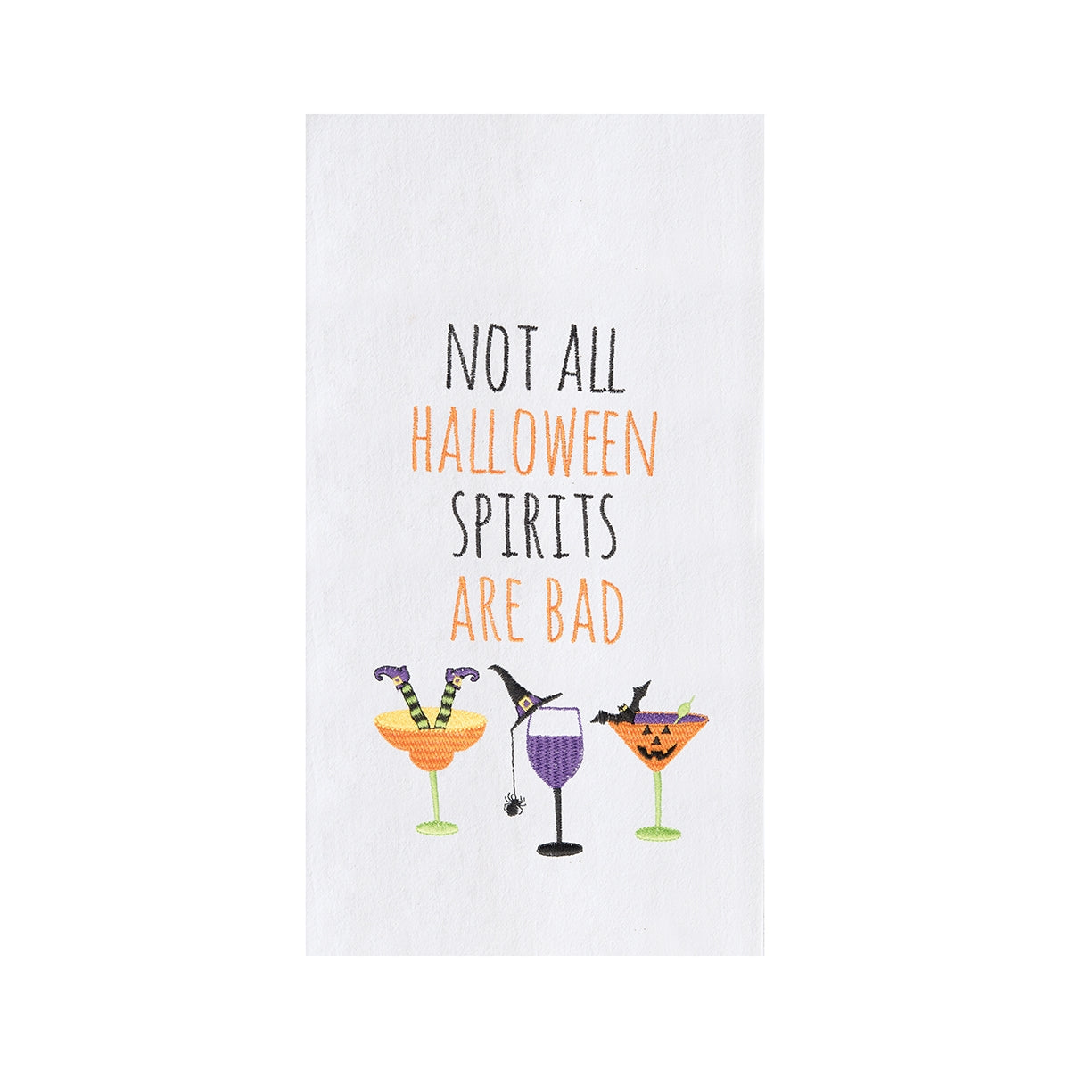 Not All Halloween Spirits Are Bad Kitchen Towel    