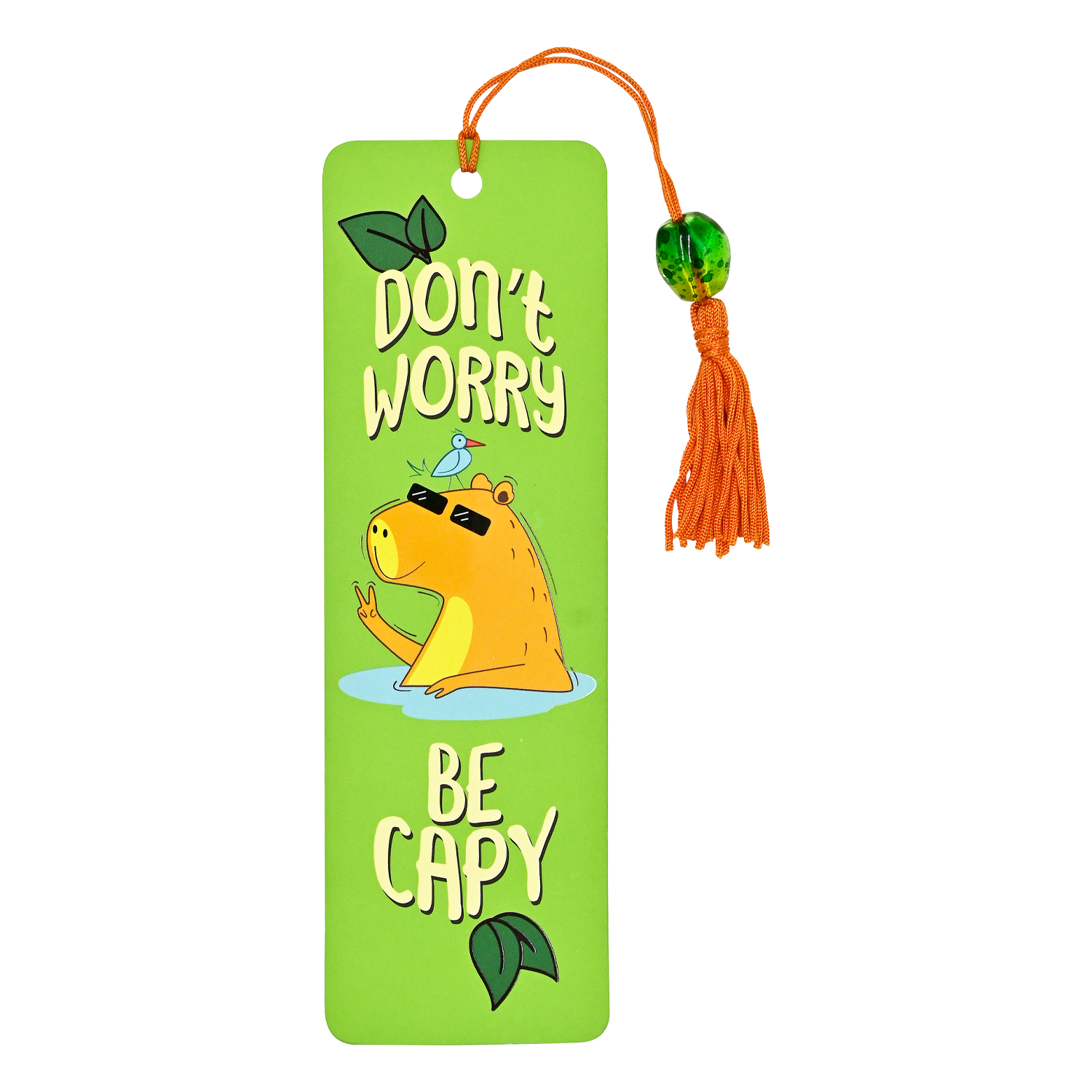 PTR Capybara Beaded Bookmark
