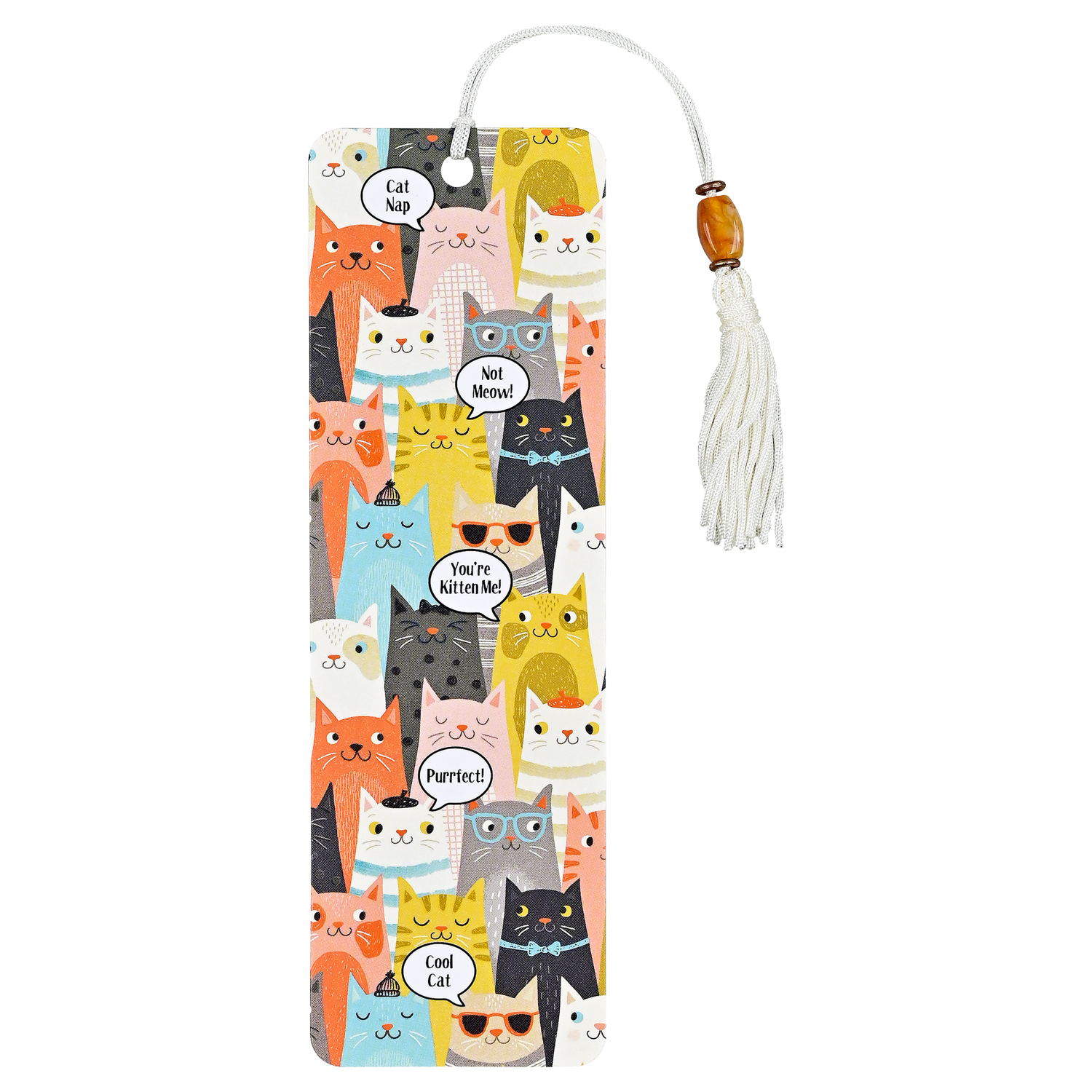 PTR Cats Beaded Bookmark