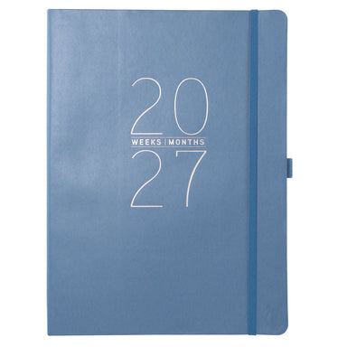 Apollo Collection 8"x10" Blue 2027 Engagement Calendar
