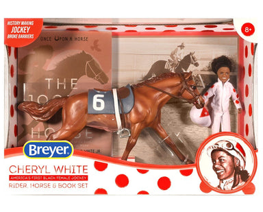 BRYR Cheryl White | Rider, Horse & Book Set