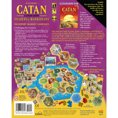 Catan Traders & Barbarians Expansion    