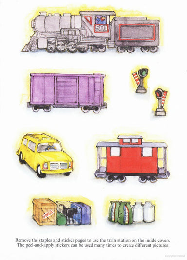 Little Trains Sticker Activity Book